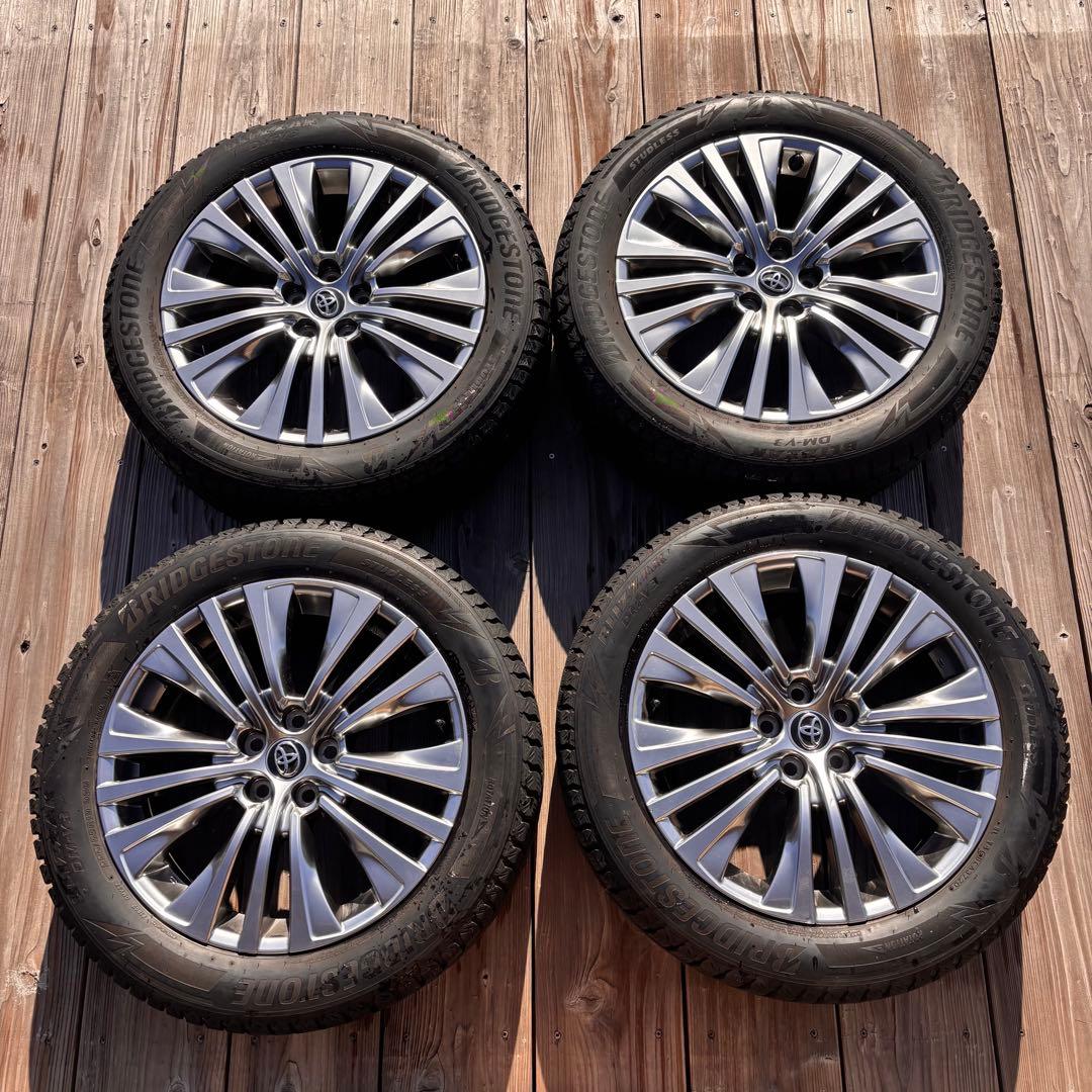 直接引取り1万円引！80系 ハリアー Z 純正ホイール 19インチ　ブリザック