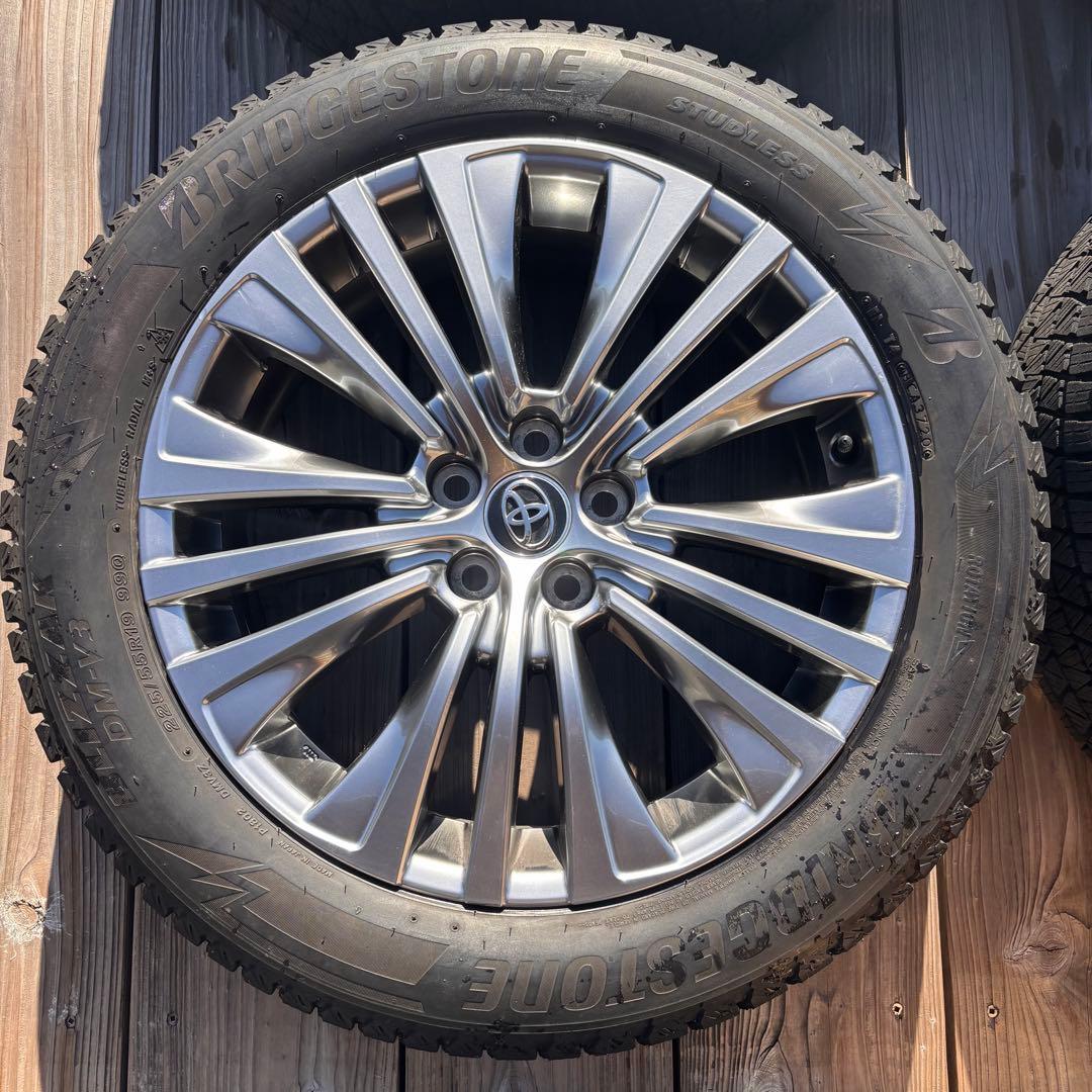 直接引取り1万円引！80系 ハリアー Z 純正ホイール 19インチ　ブリザック