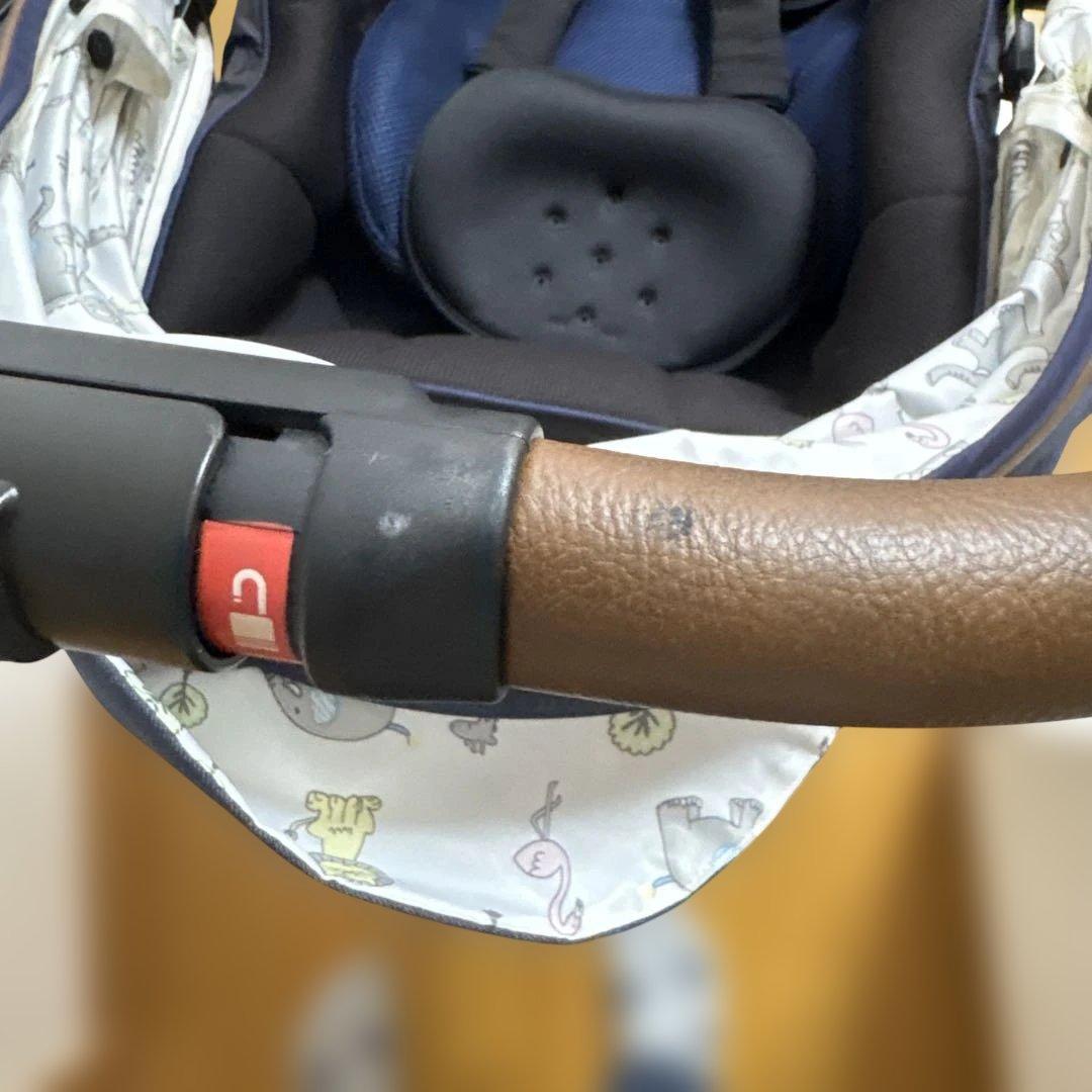 Aprica ベビーカー ネイビー