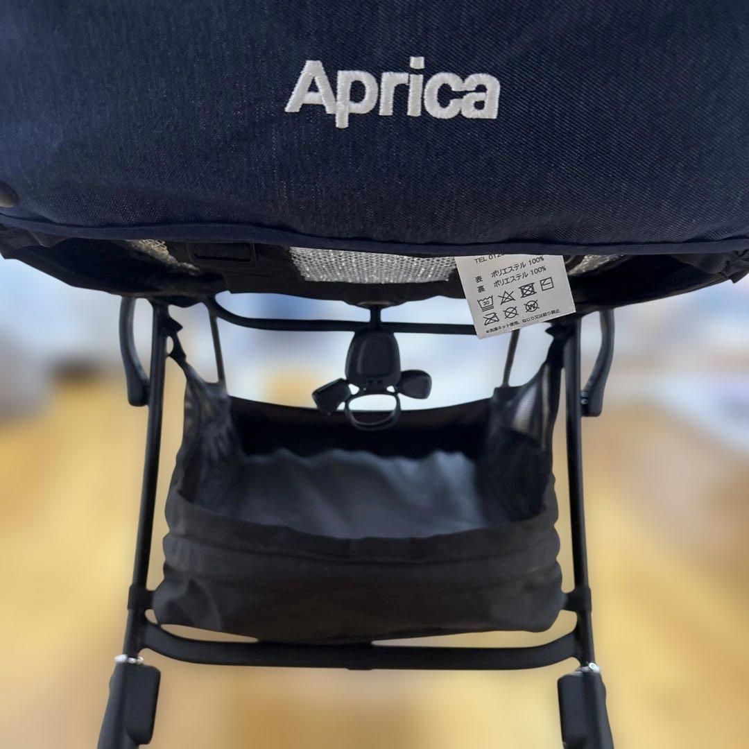 Aprica ベビーカー ネイビー