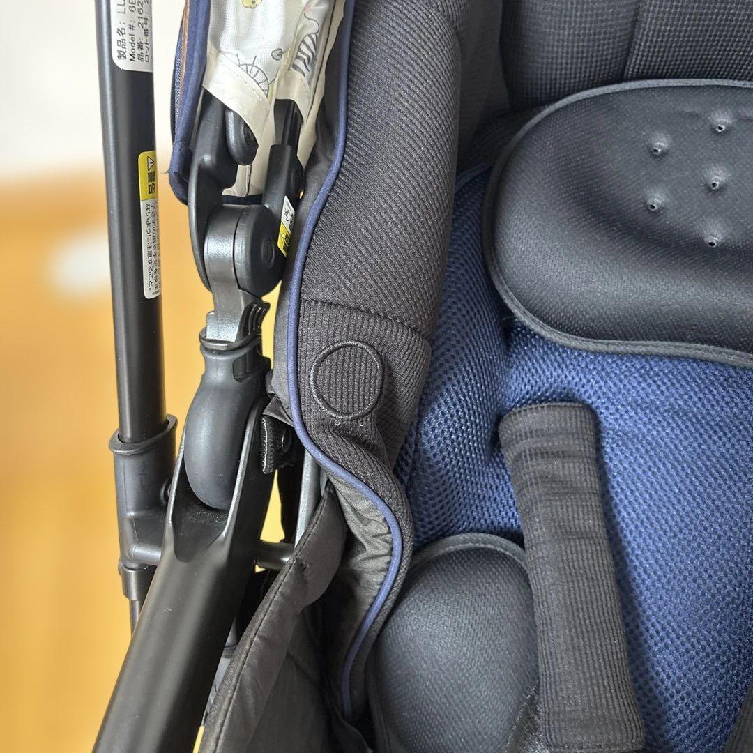 Aprica ベビーカー ネイビー