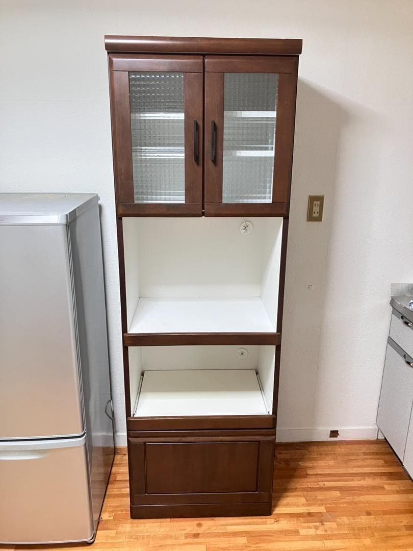 定価47200円　島根県益田市　松尾木工　食器棚　レンジボード