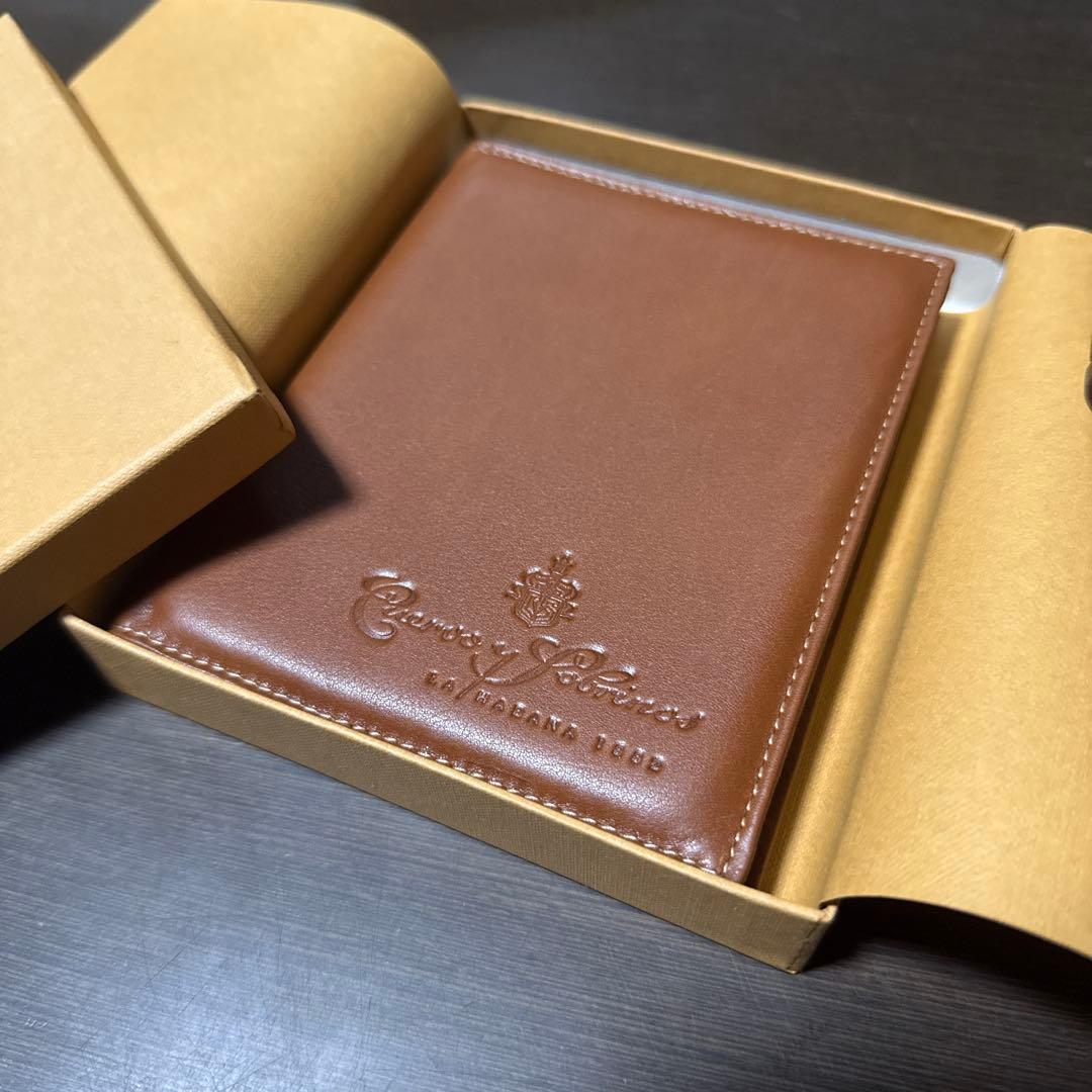 クエルボ•イ•ソブリノス　レザー フラスコ/葉巻、/手帳サイズカード入3点セット