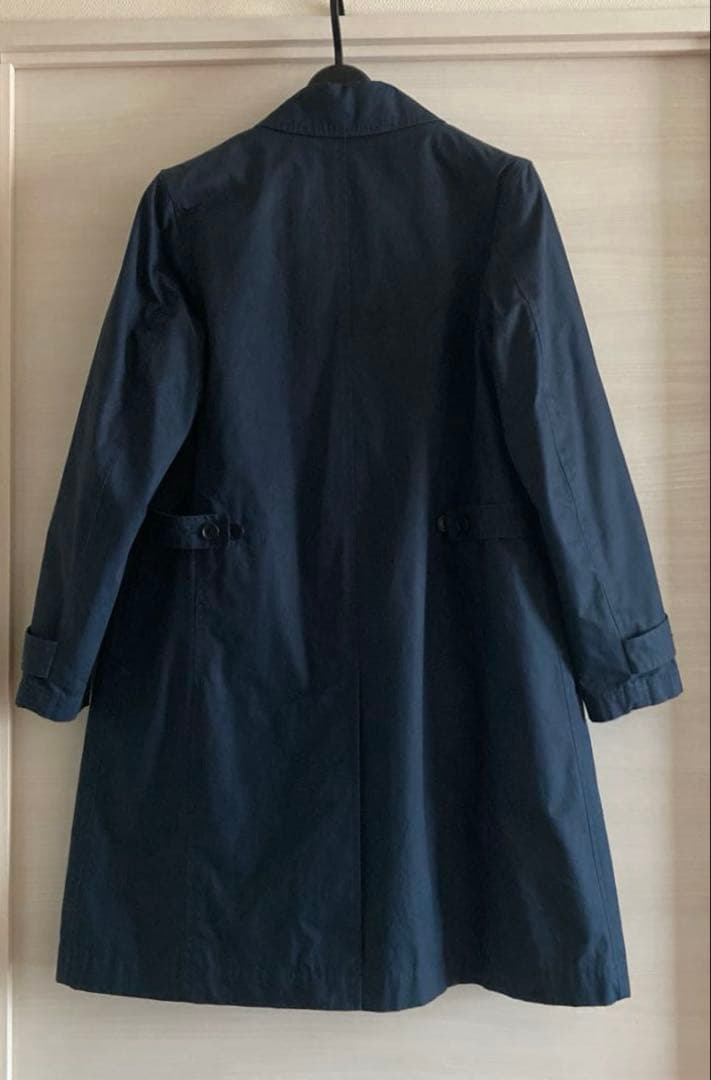 MHL マーガレットハウエル ダウンライナー付き ステンカラーコート Aライン