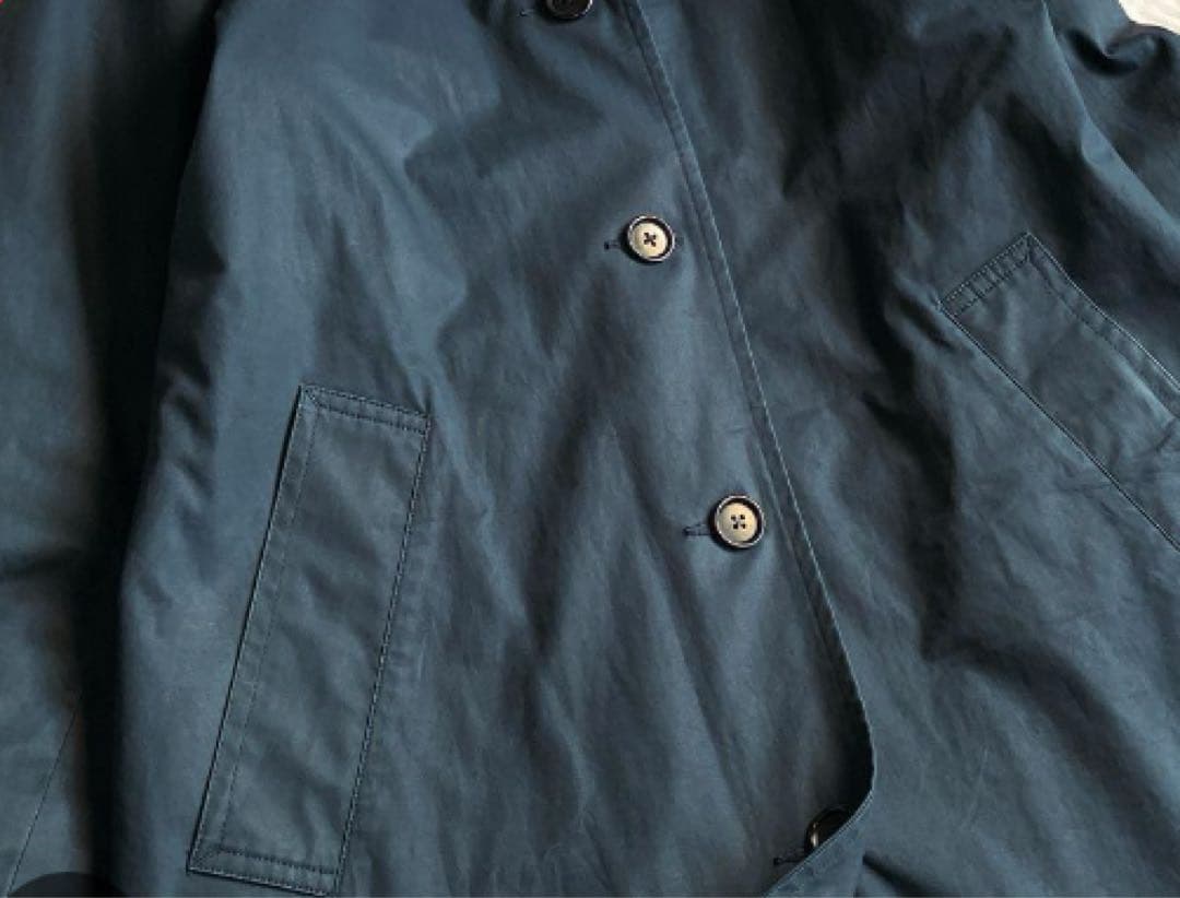 MHL マーガレットハウエル ダウンライナー付き ステンカラーコート Aライン