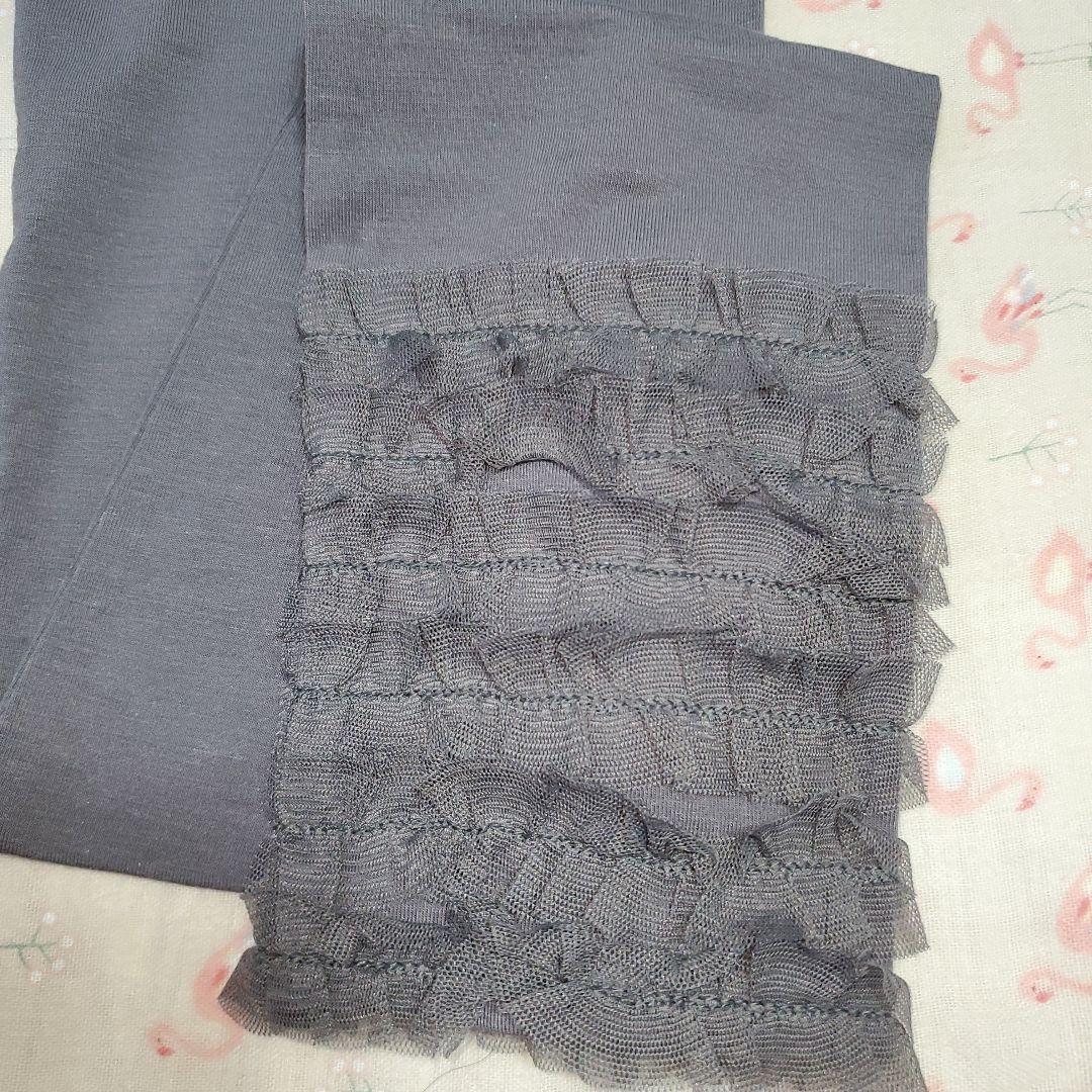 新品タグ付 ジェラートピケ gelato pique フリルキャミソールレギンス