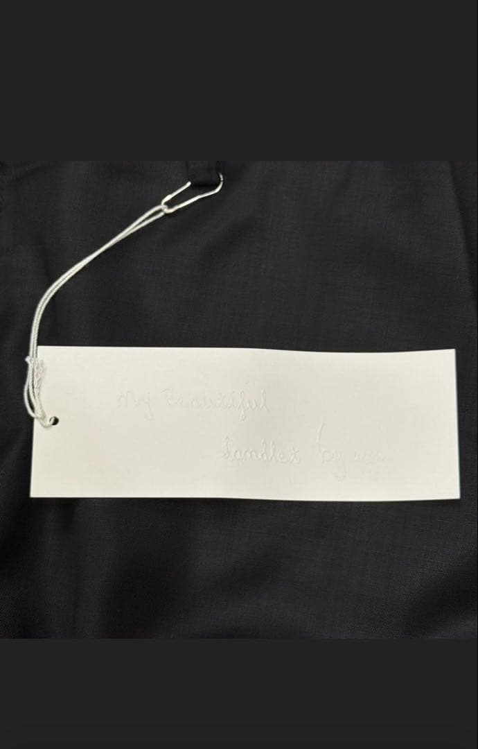 my beautiful landlet ブラックワイドパンツ