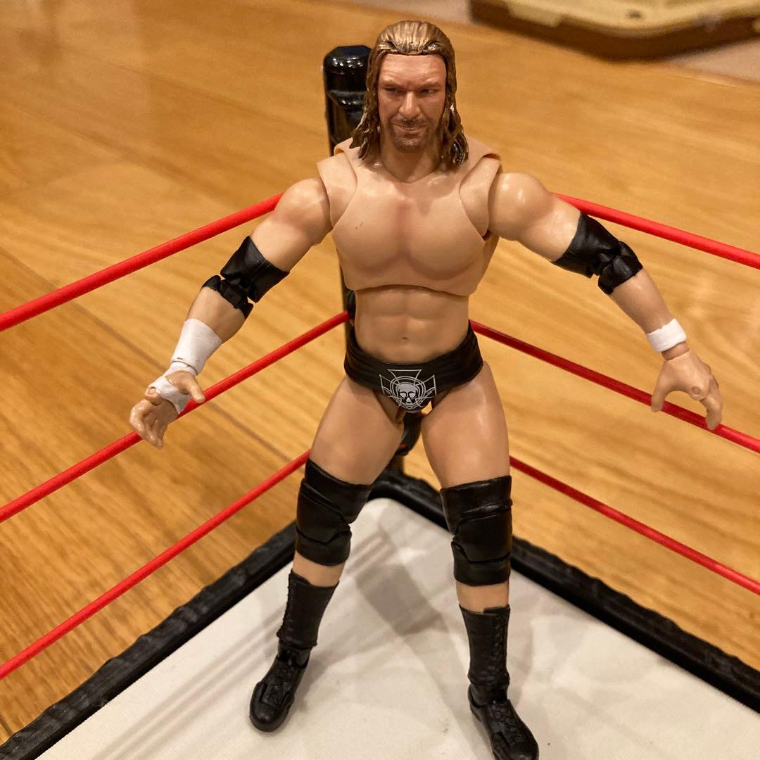 WWE フィギュアセット RAWリング付き