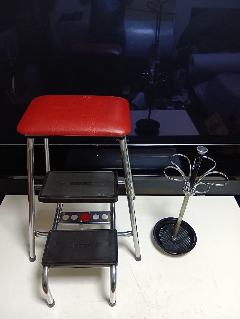 レア　1970's　ドイツ製　hailo　インダストリアル　ステッパー　スツール