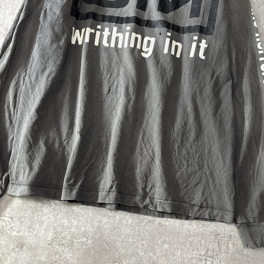 極美品 セントマイケル SIN LS TEE 長袖 Tシャツ ロンT サイズ L