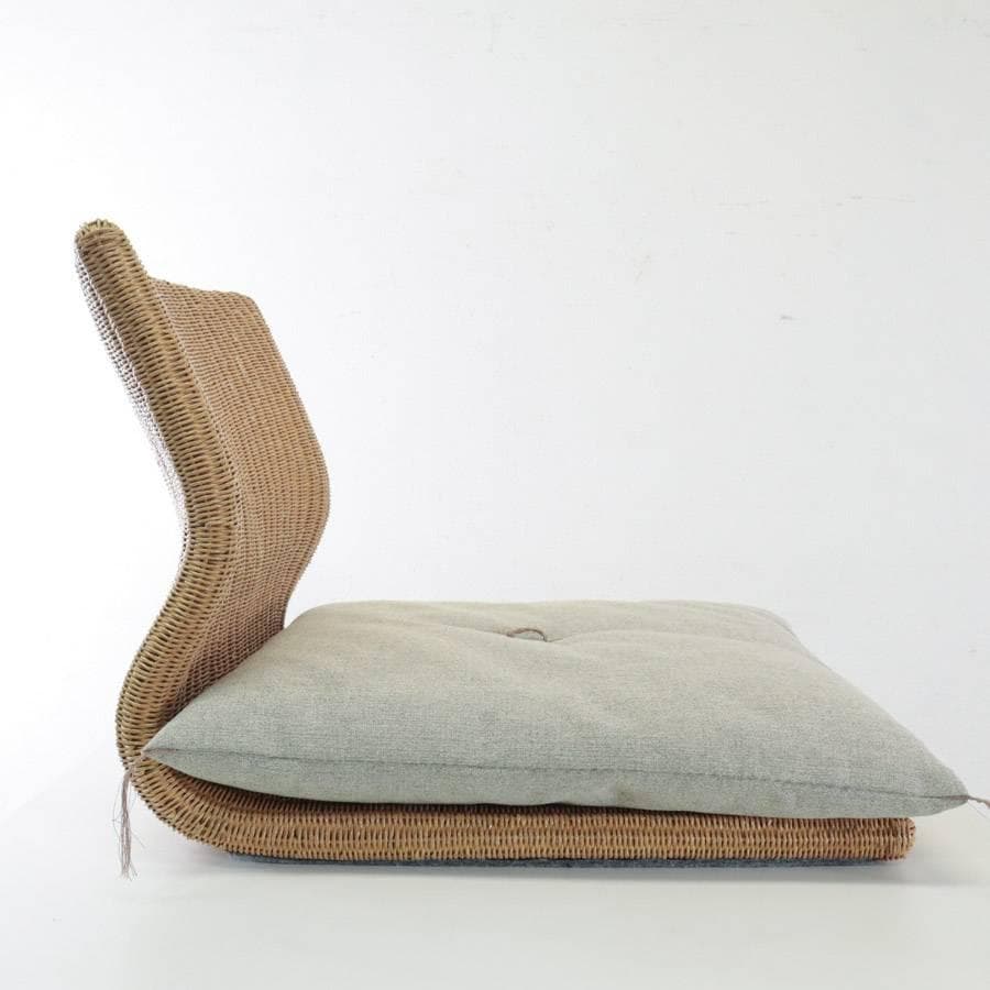 京都洛中高岡屋 座布団 + FLYMEe フォロー フロアチェア 座椅子