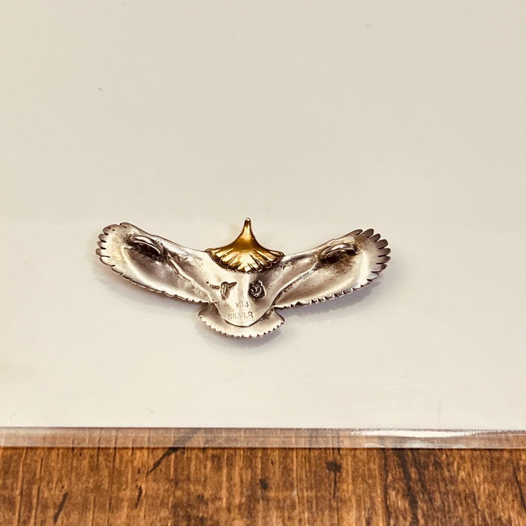 タディアンドキング　TADY&KING ベビーイーグル 頭金 k18 シルバー