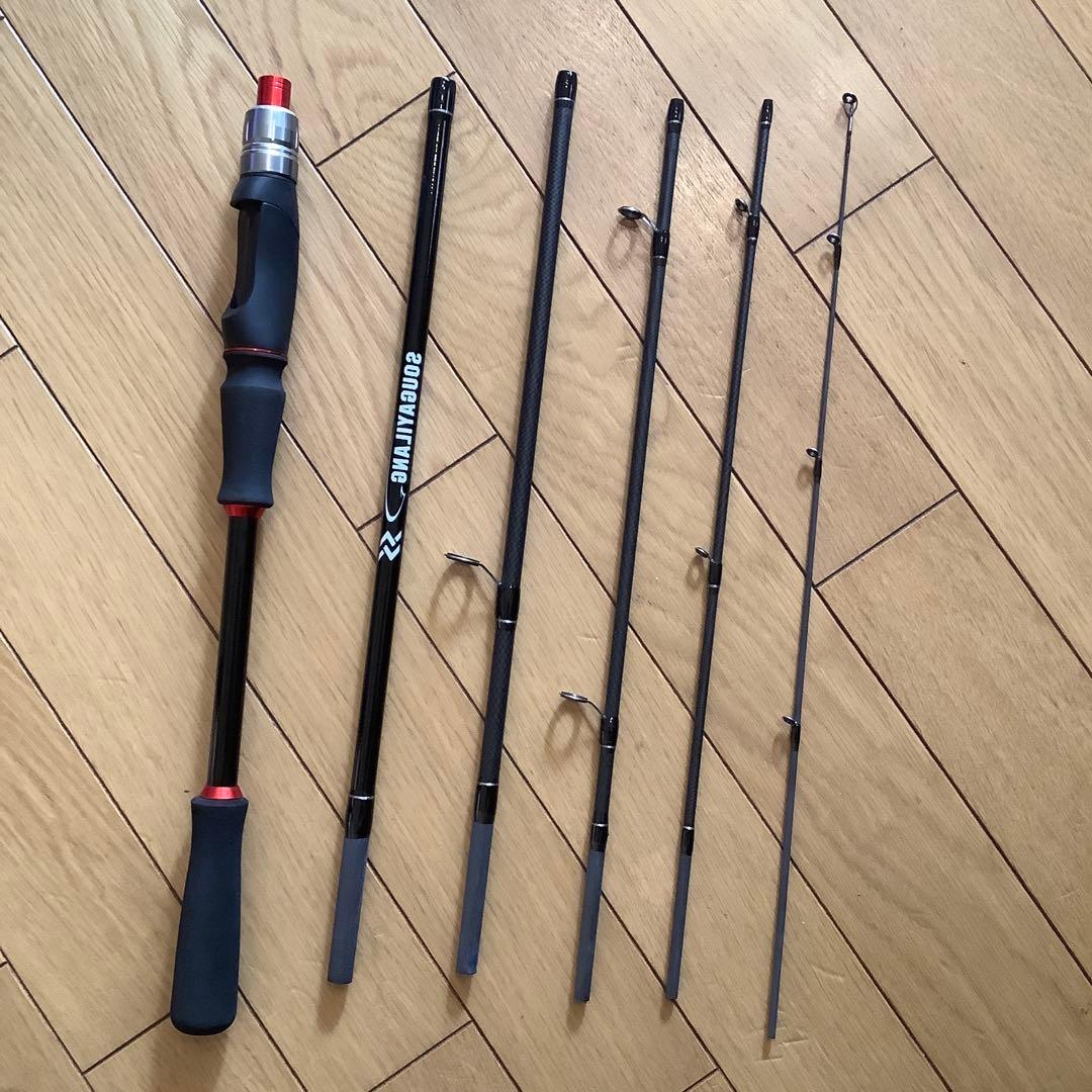 親子でショアジギ　超コンパクト1.8&2.1mモバイルロッド&スピニングリール