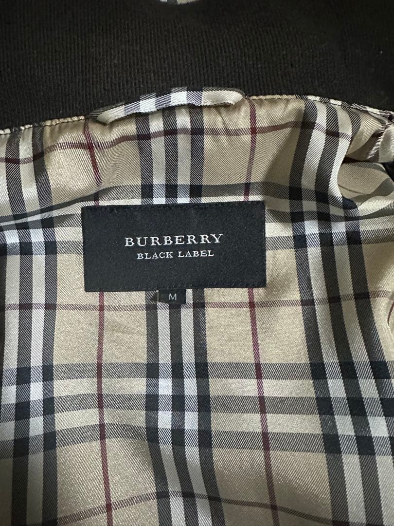 BURBERRY BLACK LABEL フード付きジャケット M