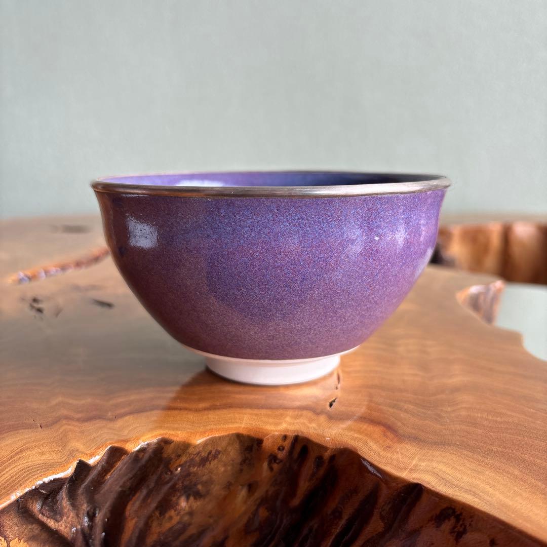 孔雀天目茶碗 橋本永豊造 抹茶碗 茶道具 共箱