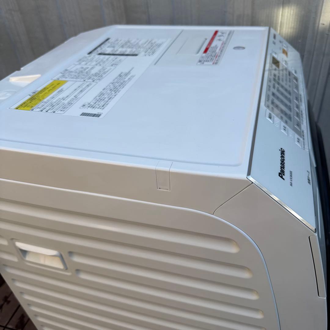 Panasonic ドラム式洗濯機 9kg/6kg 泡洗浄 クリスタルホワイト