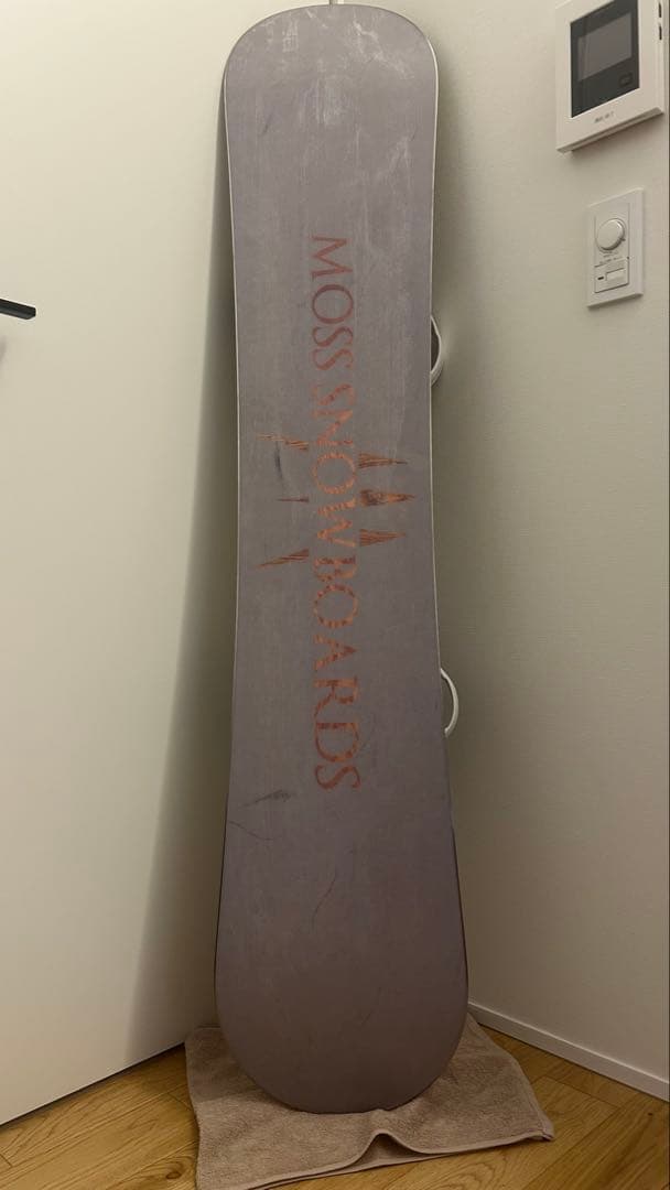 モススノーボード　エビス148 ビンディング、袋つき