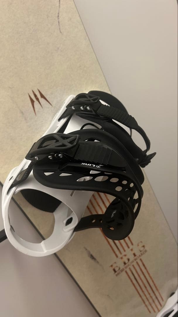 モススノーボード　エビス148 ビンディング、袋つき