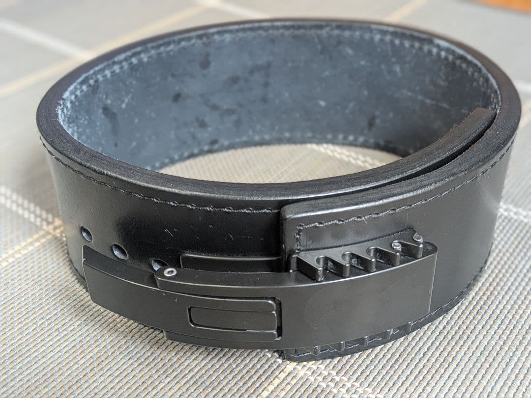 PIONEER ブラック レザーパワーベルト PAL2