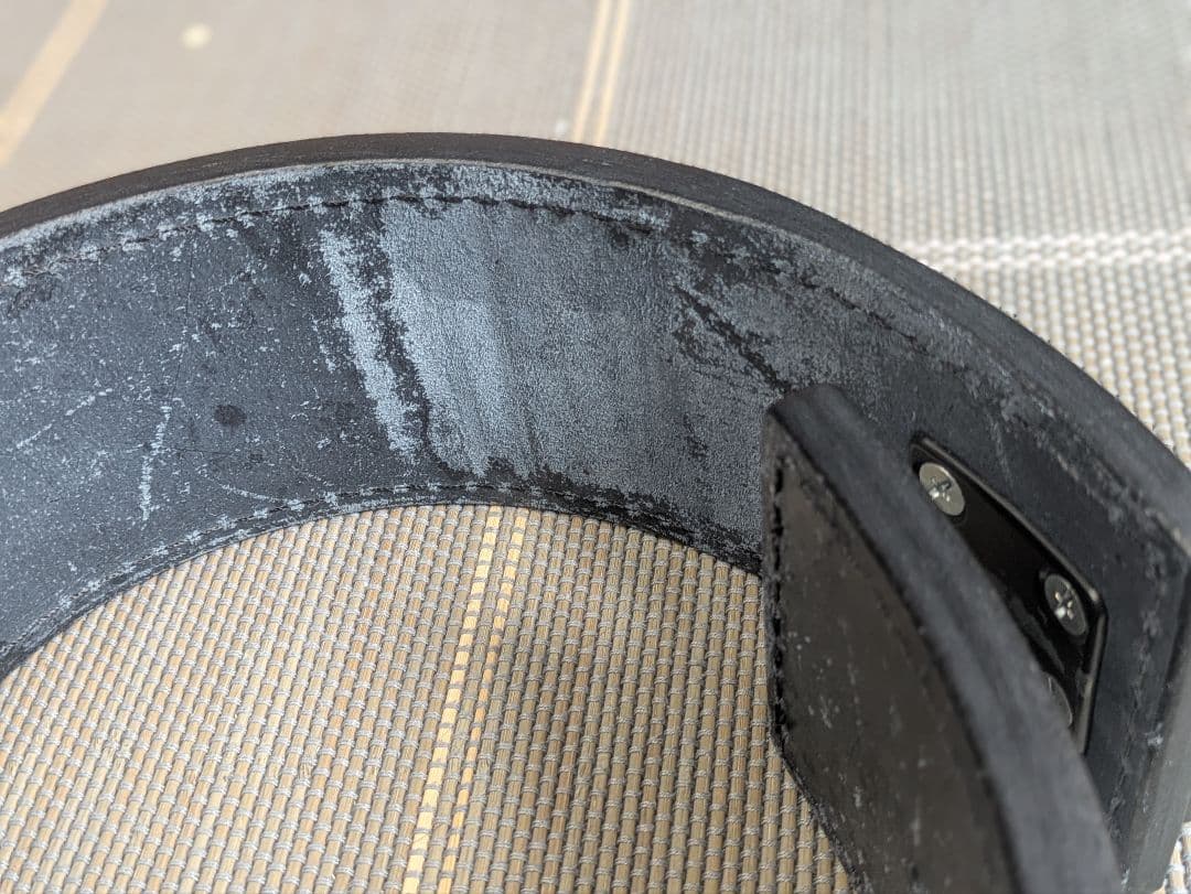 PIONEER ブラック レザーパワーベルト PAL2