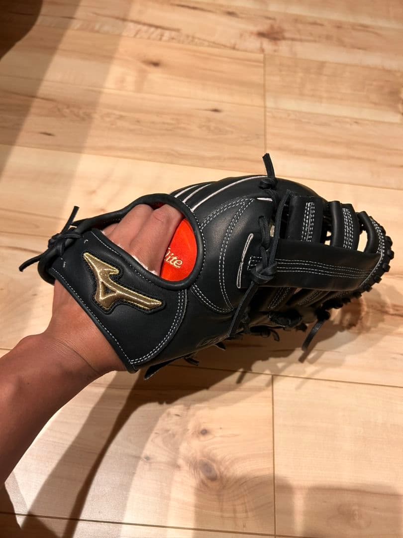 ミズノ　グローバルエリート　軟式グローブ　西川モデル　外野手用