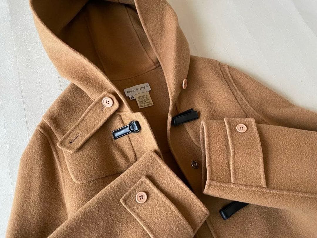 ポール アンド ジョー PAUL&JOE ウールリバーダッフルコート