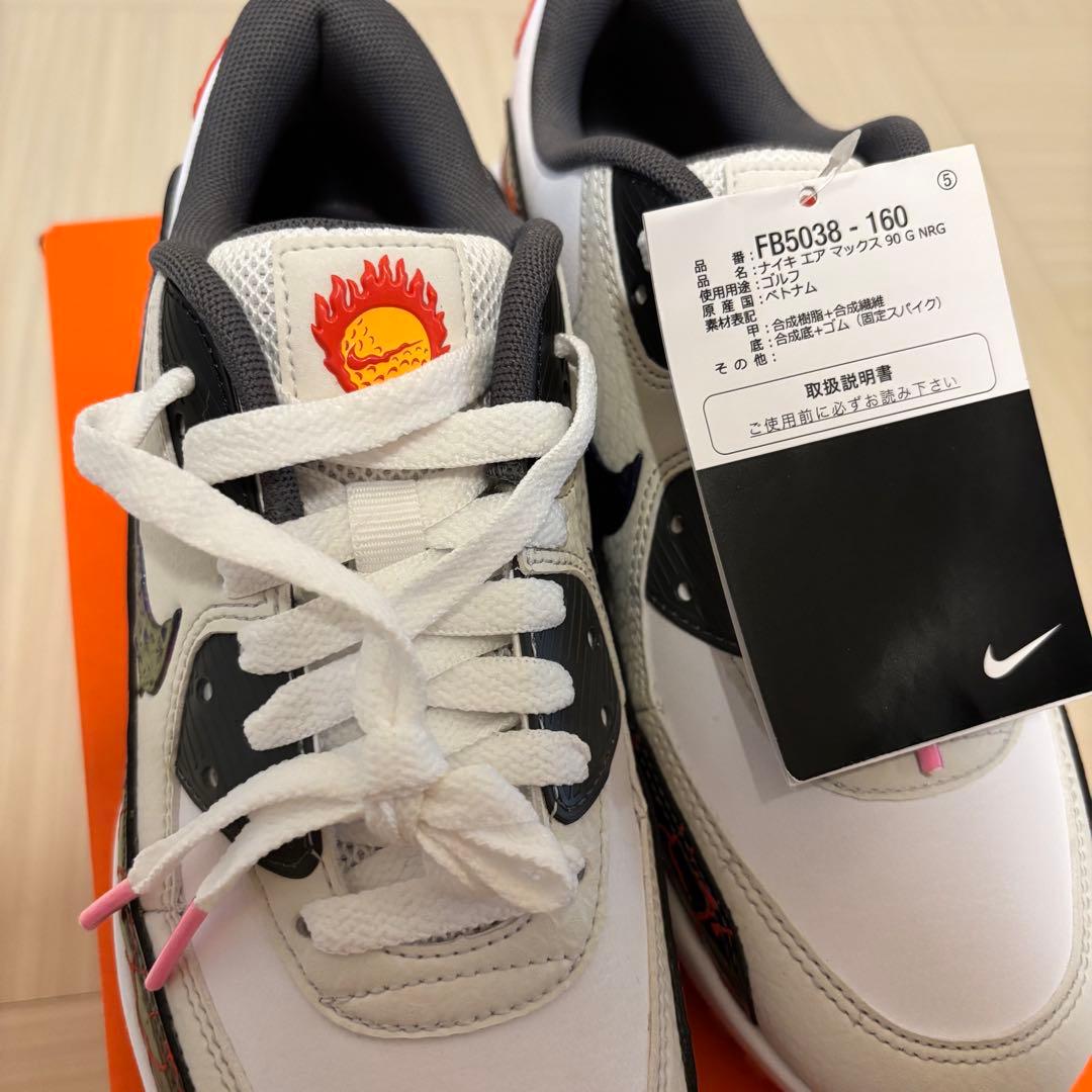 新品 NIKE AIR MAX ゴルフシューズ レディース22.5㎝