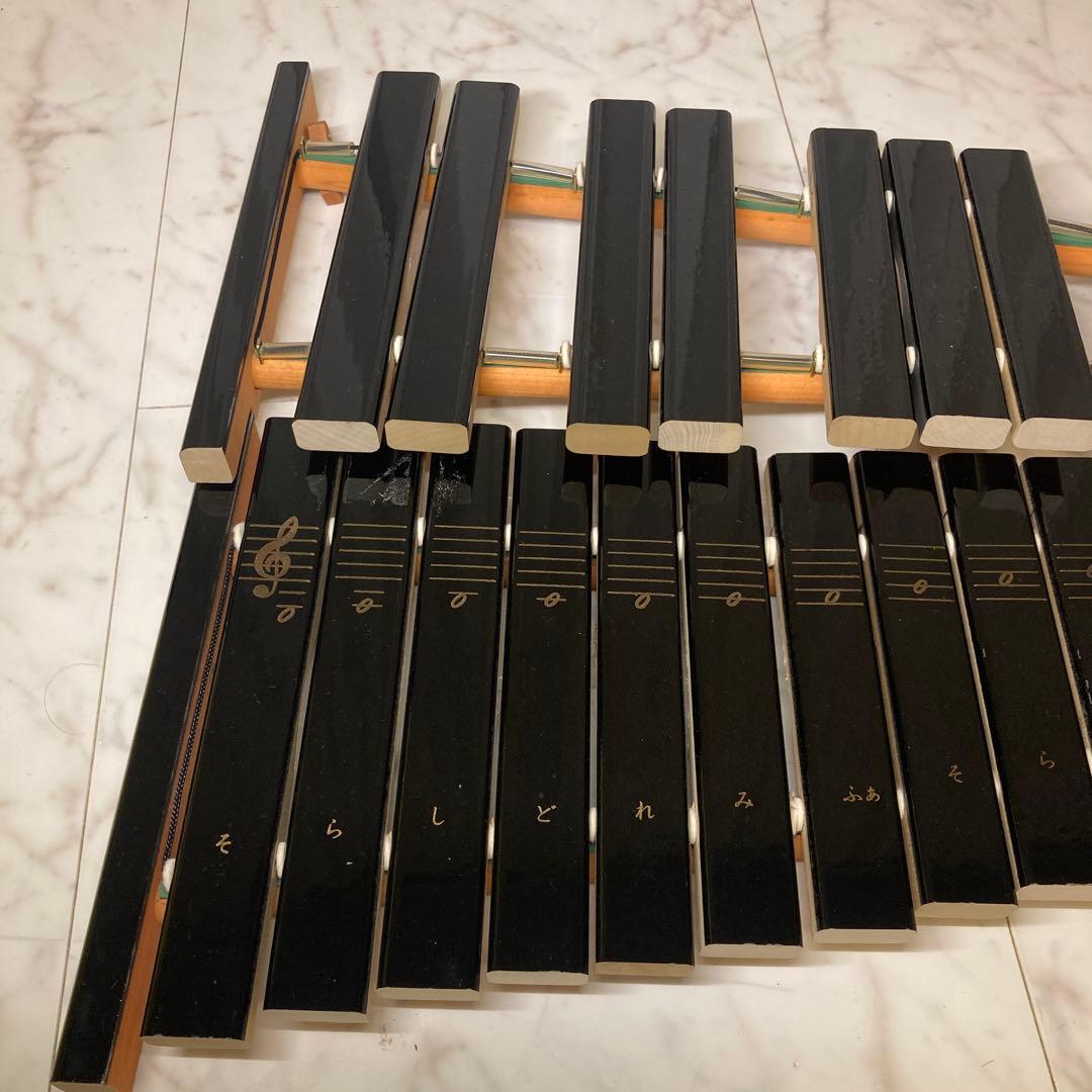 【美品】YAMAHA ヤマハ　卓上木琴　30音　打楽器　専用ケース付