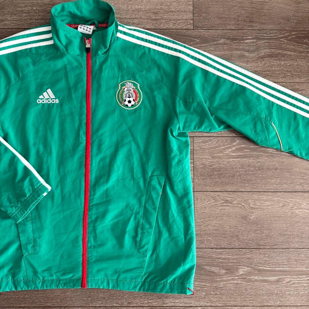 adidas メキシコ代表 2010 Wカップ ナイロン トラックジャケット