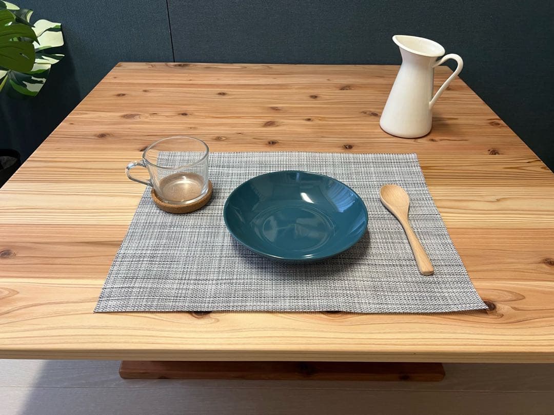 【送料無料】 ローテーブル 正方形 90cm 杉 ナチュラル 棚付き