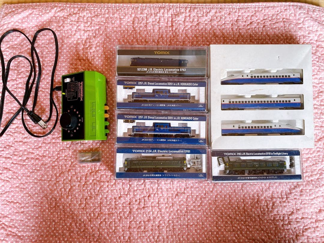 TOMIX Nゲージ 鉄道模型 大量まとめ売り 車両 電気機関車 レールセット