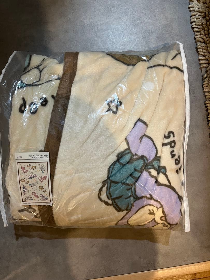 ダッフィーアンドフレンズ 毛布 新品未使用