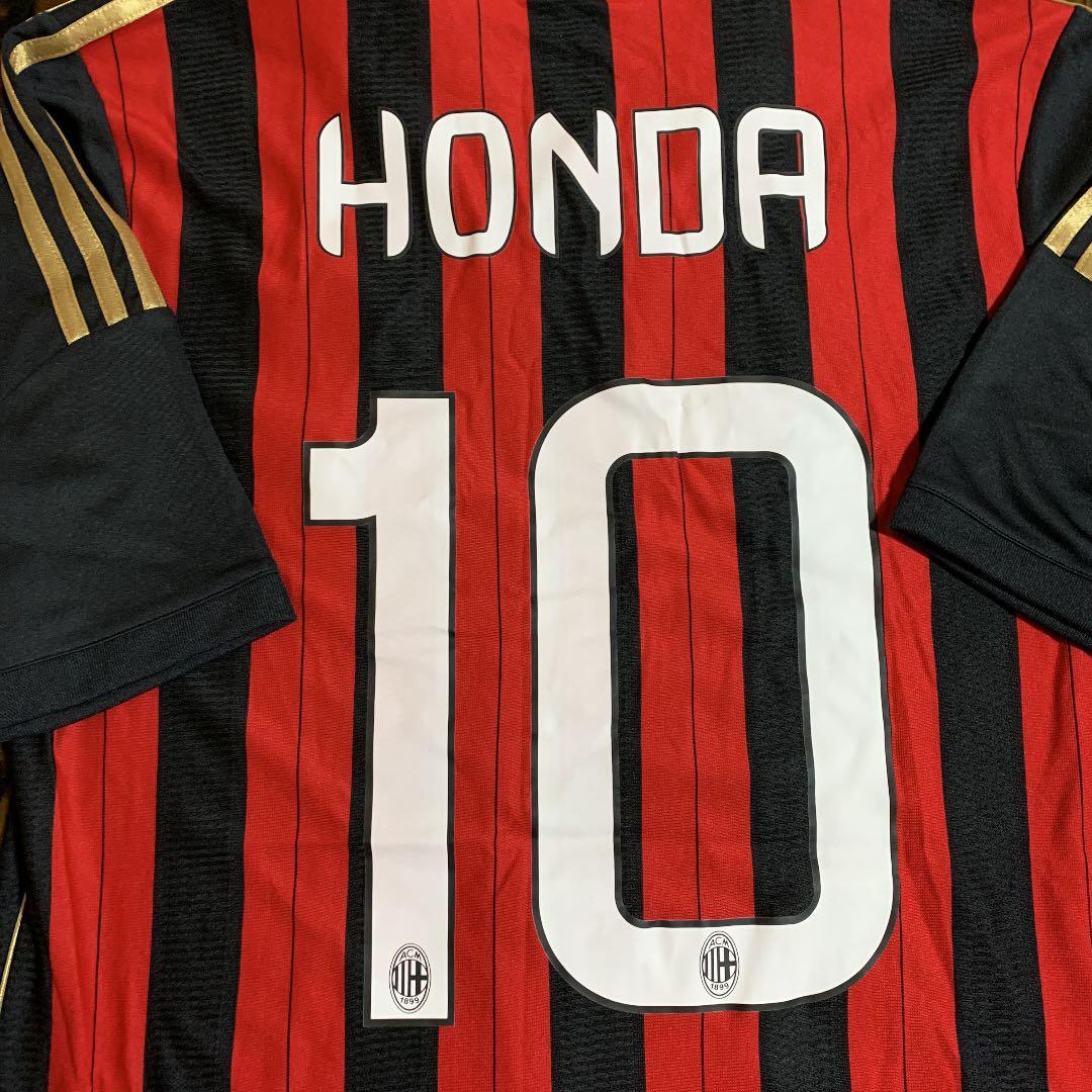 未使用　本田圭佑　acミラン レプリカユニフォーム　10番　Oサイズ