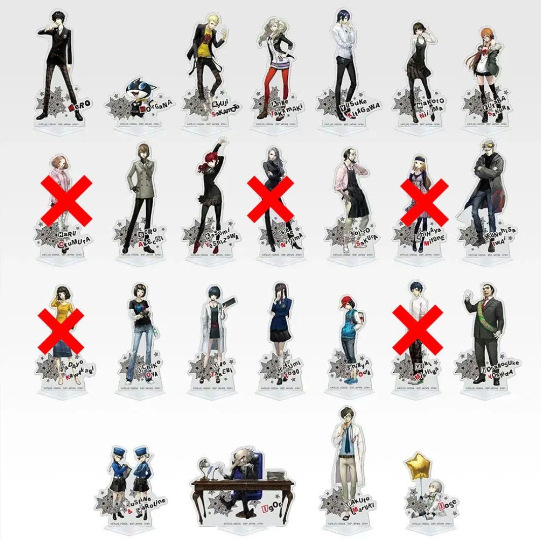 一番くじ　ペルソナ５ ザ・ロイヤル　F賞 アクリルスタンド　20種　セミコンプ