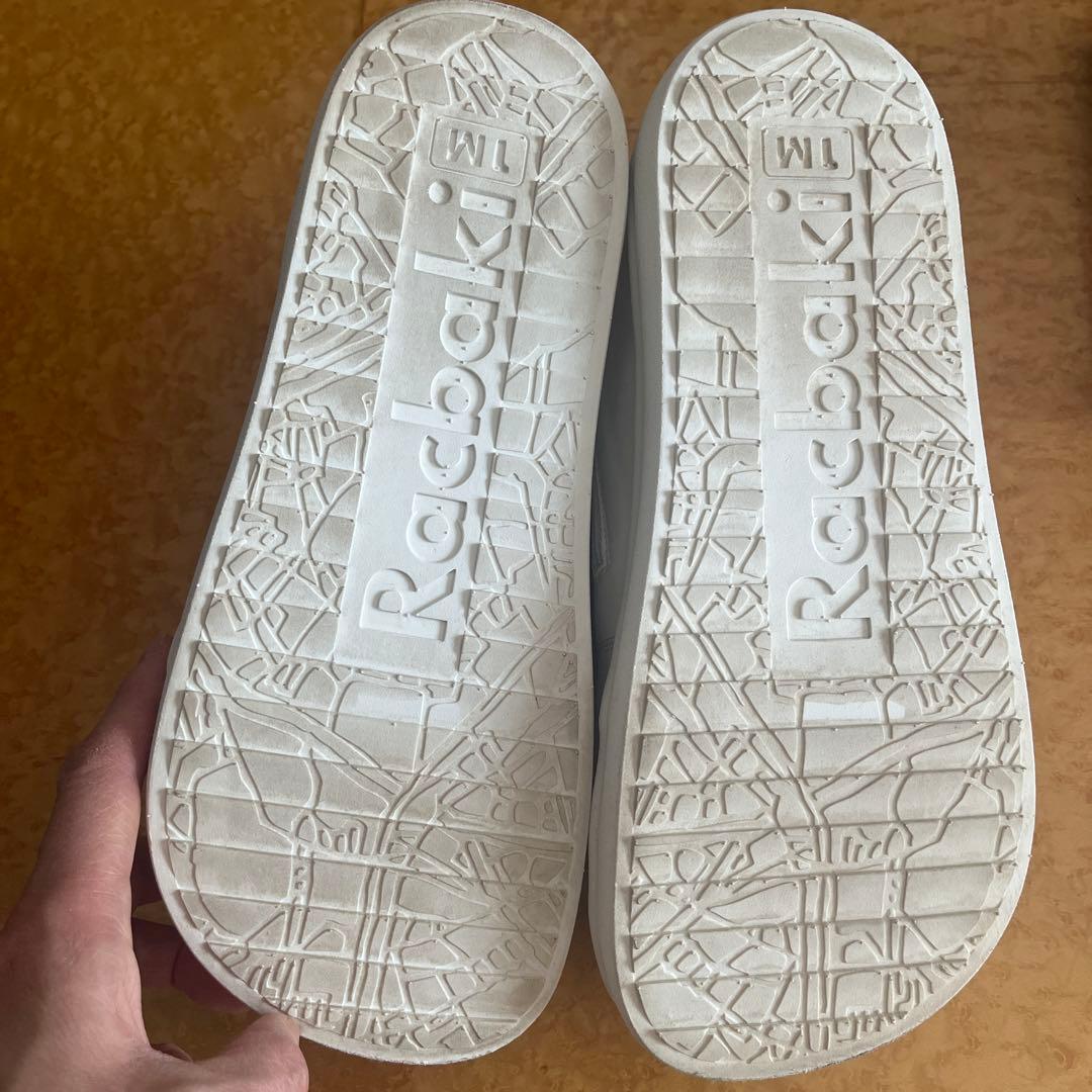 Racbaki ラクバキ コートスニーカー ホワイト/ホワイト 24