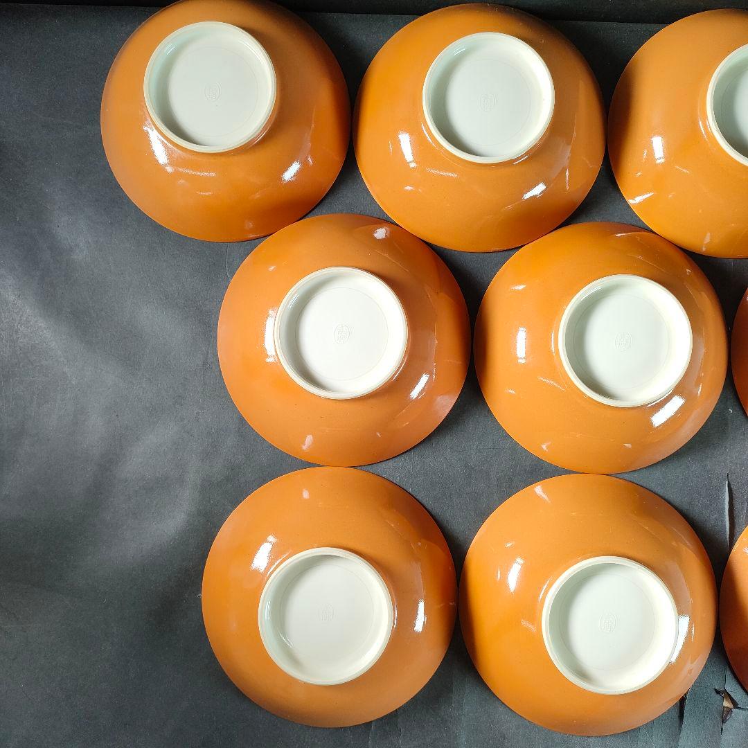 C11-3/素明 銘/金彩京焼蓋茶碗10客組/小鉢/蓋物/茶碗/飾皿/懐石料理