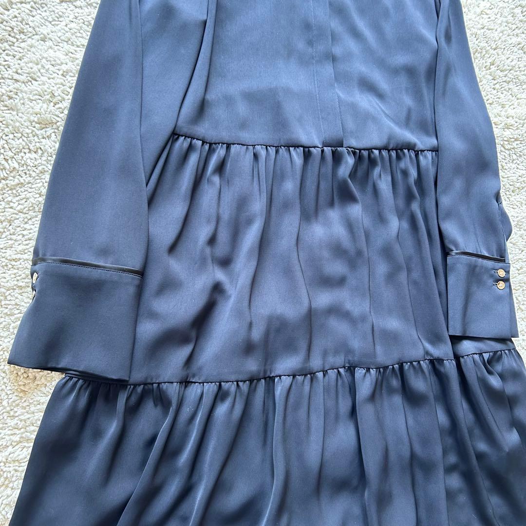 Ballsey ボールジィ ティアードフリルマキシ ロングワンピース Aライン