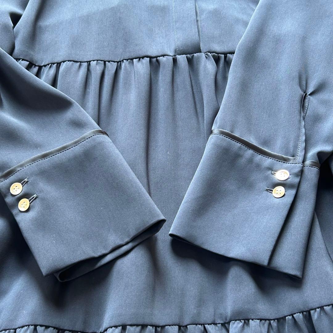 Ballsey ボールジィ ティアードフリルマキシ ロングワンピース Aライン