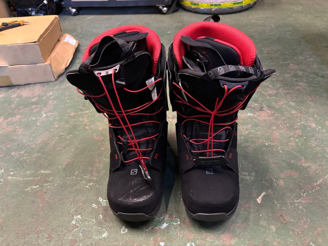 ALIBI 　スノーボード　ビンディング Salomon シューズセット