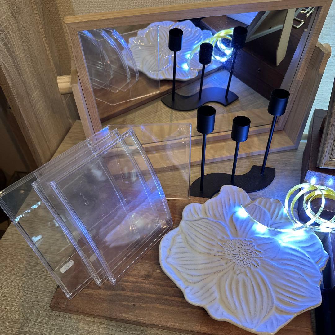 これさえあれば！　ハンドメイド作家　ジュエリーディスプレイ什器22点　Bセット