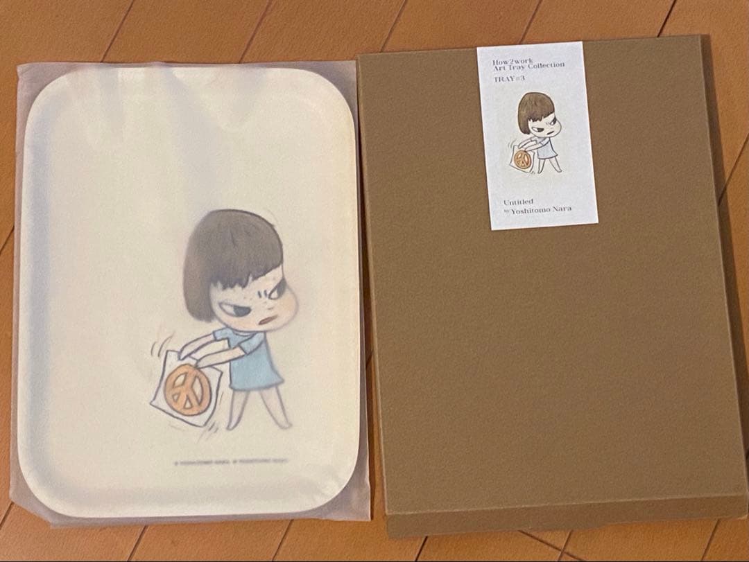 奈良美智さん　アートトレイ　未使用