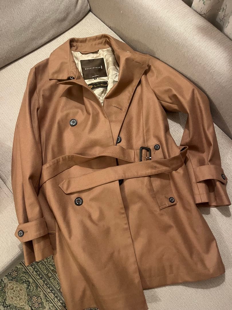 MACKINTOSH トレンチコート　ロロピアーナ　ベージュ