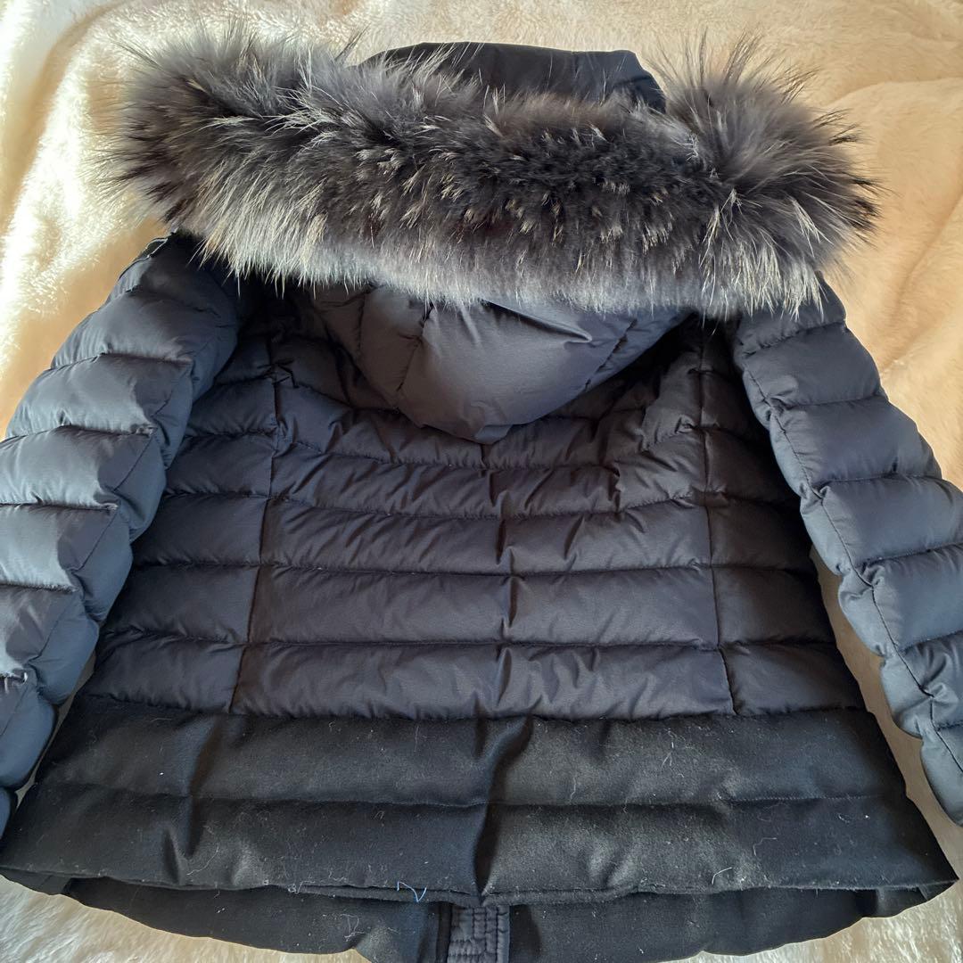 TATRAS ヴァレナブラック ダウンジャケット ファー付き