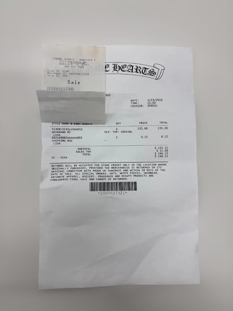 YYY様　クロムハーツ クロスボール ボタン ヘアゴム　コンチョ ブレスレット