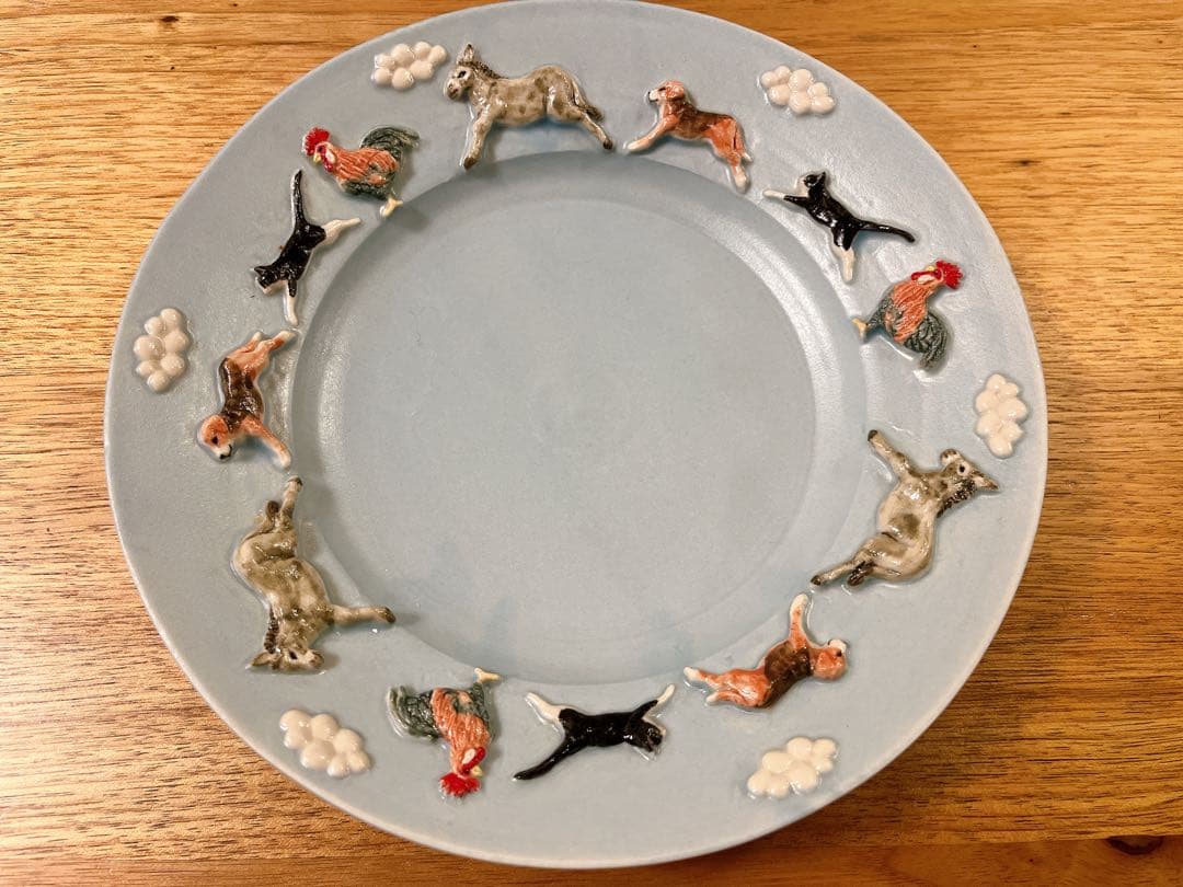 ■新品未使用■　佐々木忍　皿　音楽隊おさんぽプレート