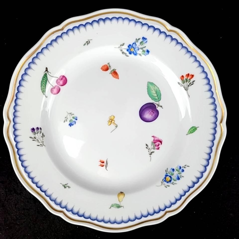 ☆美品☆リチャードジノリ　イタリアンフルーツ　ディナープレート　24cm 4枚