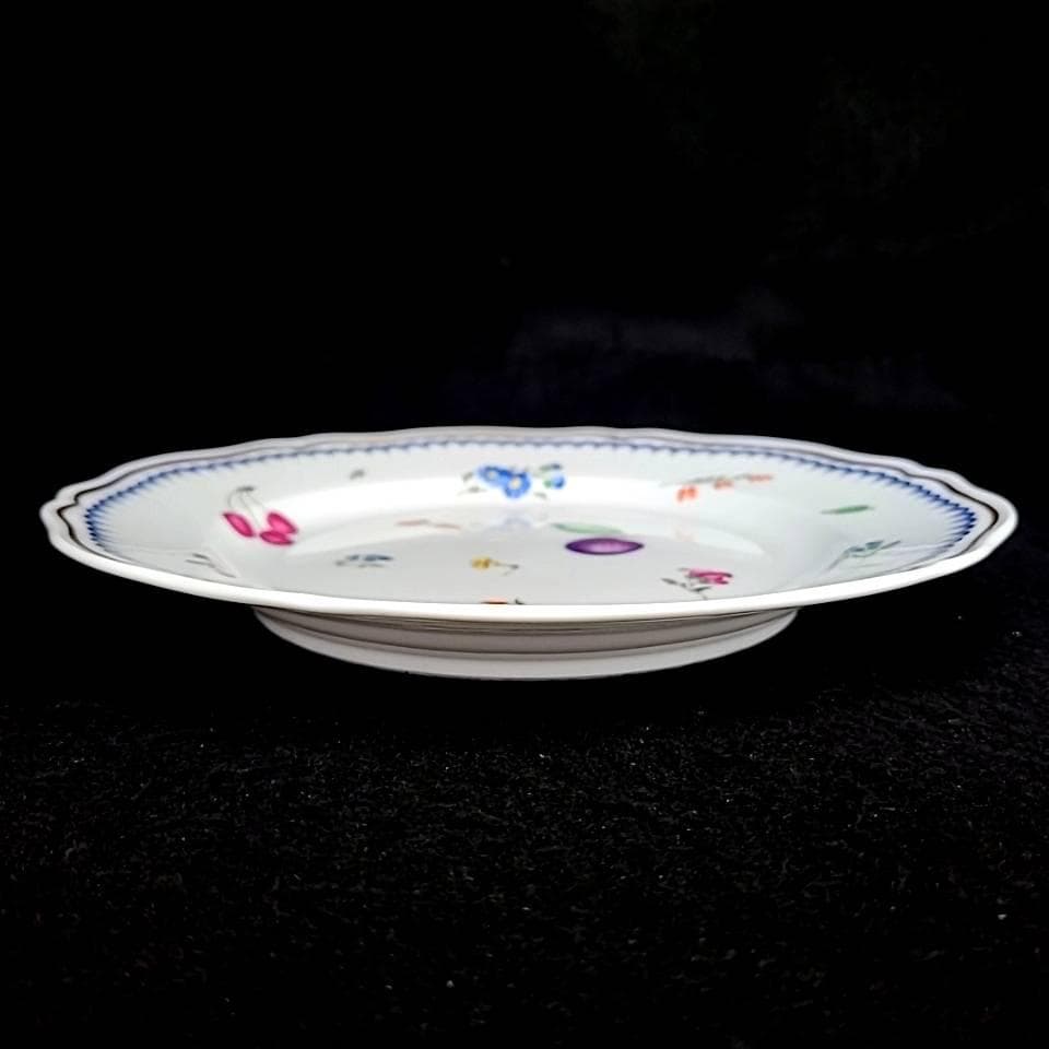 ☆美品☆リチャードジノリ　イタリアンフルーツ　ディナープレート　24cm 4枚