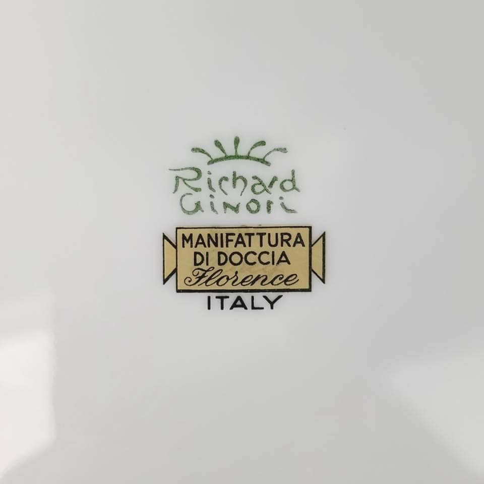 ☆美品☆リチャードジノリ　イタリアンフルーツ　ディナープレート　24cm 4枚