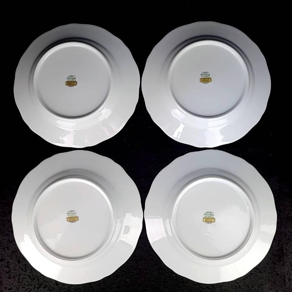 ☆美品☆リチャードジノリ　イタリアンフルーツ　ディナープレート　24cm 4枚