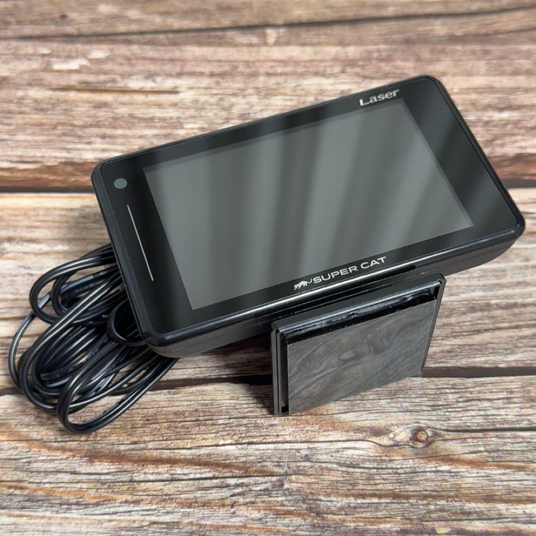 美品ユピテル　スーパーキャットレーザー&レーダー探知機Z120L 指定店モデル